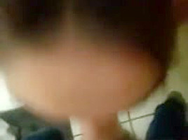 Getting throated by my girl before work 2  She Swallows