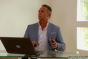 Gianna Is A Horny Stepdaugter Who Makes Ste