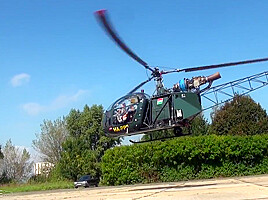 Gina Gerson In Sex In Helicopter