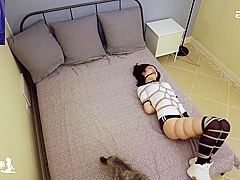 Girl Gets Tied