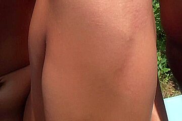 Girl double penetrated while boat trip