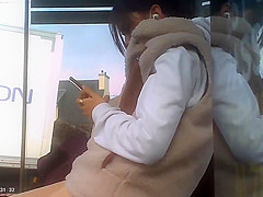 Girl sexy and public