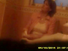 Girls on the toilet