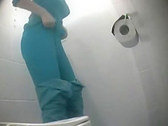 Girls on the toilet