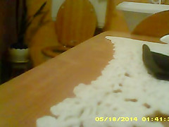 Girls on the toilet