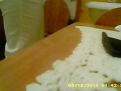 Girls on the toilet
