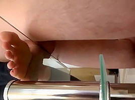 Glass Table cock stomping