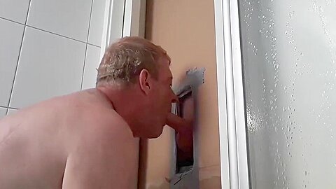 Gloryhole Hetero Blowjob