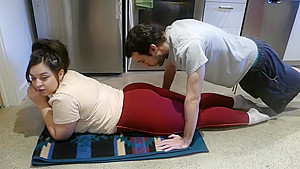 Goddess Allie - Push-up Punishment with Sweaty Ass Sniffing