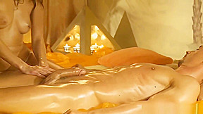 Golden Blonde Turkish Massage