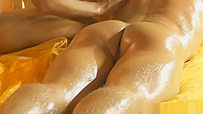 Golden Blonde Turkish Massage