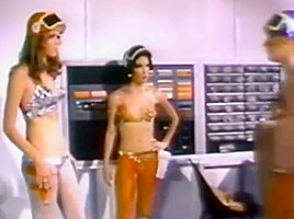 Good old times SPACE BABES - Vintage SCI-FI  