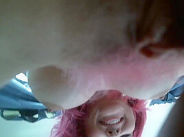 Gorgeous And Big Boobed Up Close