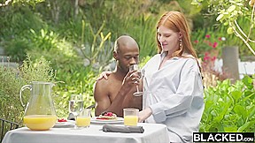 Gorgeous Redhead Jane Has Passionate Poolside