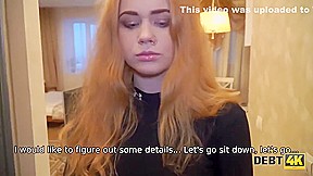 Graceful Ginger Chokes On Boner Because She Bought A Tv