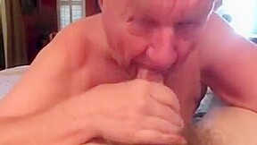 Grandpa blowjob series - 6