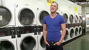 Group Sex - Edged, tormented and gang fucked in a dirty laundromat o t