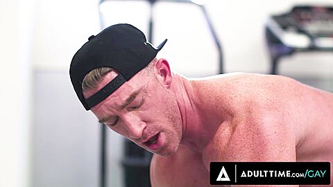 HETEROFLEXIBLE - Alpha Fitness Trainer DOMINATES His Client's Ass For Everyone To See In Public Gym
