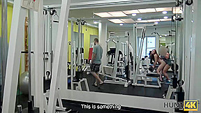 HUNT4K After hard training in gym lassie is ready for sex for money