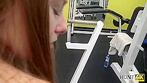 HUNT4K After hard training in gym lassie is ready for sex for money