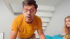 HUNT4K  Friend receive maximal pleasure from visiting buddy and his GF