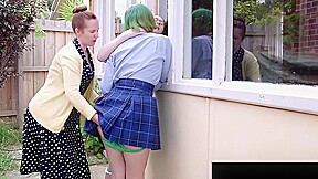 Hairy schoolgirls 18+ Have Sex With Headmistress