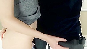 Handjob from hot girl and cum