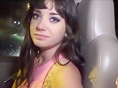 Handsome Stranger Picks Sexy Brunette Babe In - Gia Paige