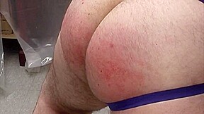 Hard Spankingsession For Dadyd In Cjokstrap - HumliationAndSpanking