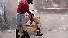 Hard Spankingsession For Dadyd In Cjokstrap - HumliationAndSpanking