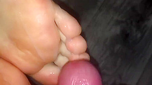 Have You Got A Foot Fetish? Jerk To My Feet Footjob Cumshot Compilation