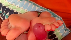 Have You Got A Foot Fetish? Jerk To My Feet Footjob Cumshot Compilation