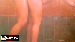 Hawani In The Shower Under The Water