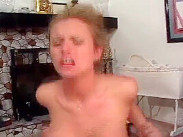 He Sticks His Long Cock Deep Into Her Butt Hole While Bouncing Her Big Boobs
