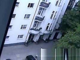 Heimlich gefilmt Milf nackt aufn Balkon