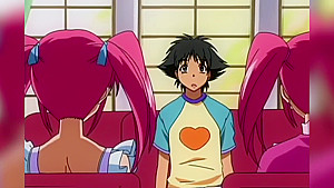 Hentai girl tells shy boy that the only way to prove his love is to make her orgasm : Hentai Uncensored
