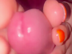 Heres My New Video Pink Finger Nails Orange Toes With Nail Insertion