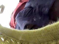 Hidden upskirt cam thong on the perfect teen 18+ booty