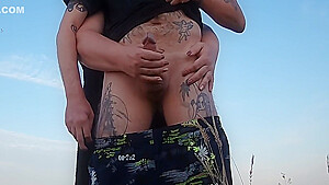 Holds My Dick While I Pee After Jerking Off Sucks Cock Close Up