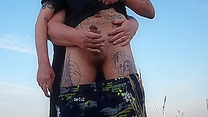 Holds My Dick While I Pee After Jerking Off Sucks Cock Close Up