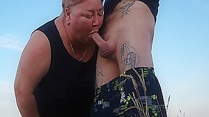 Holds My Dick While I Pee After Jerking Off Sucks Cock Close Up