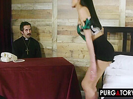 Honey Moon, Donnie Rock And Chloe Amour - Beauty And The Priest Vol 2 2 With Chloe