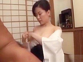 Horny Asian Busty Milf Sweet Blowjob