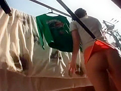 Horny Japanese chick Kuroki Ichika in Exotic Upskirt JAV clip