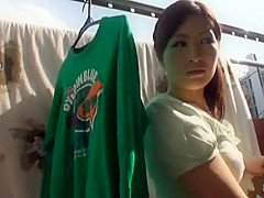 Horny Japanese chick Kuroki Ichika in Exotic Upskirt JAV clip