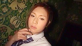 Horny Japanese chick Yuzuka Kinoshita in Exotic Blowjob, College JAV video