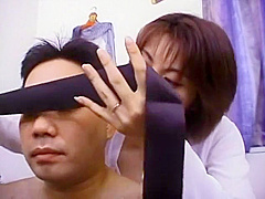 Horny Japanese model Kaori Kyoumoto, Yui Tokui, Miki Mochizuki in Exotic Fetish JAV clip