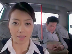 Horny Japanese slut Hikari Hino, Nao Mizuki in Fabulous Car, Vintage JAV movie