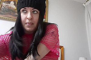 Horny Trans Ftm Fucks Wet Pussy And