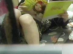 Horny asian rubbing box